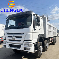 Camion à benne basculante Man Diesel 6x4 8x4 à 12 roues à bas prix Camion à benne basculante à benne basculante Howo 30t minier d'occasion pour l'Afrique