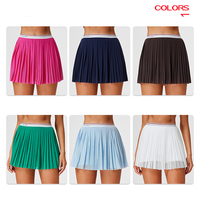 Nouvelle jupe de tennis pour femme, séchage rapide, respirante, anti-exposition, jupe plissée pour marathon