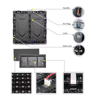 Module d'affichage LED couleur plein écran extérieur étanche XOB IP65 SMD P5 320x160mm Mur vidéo Garantie 5 ans