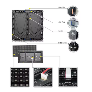 Módulo de Pantalla LED a Todo Color para Exteriores XOB IP65 SMD P5, Impermeable, 320x160mm, con 8 Escaneos, en Stock, Precio de Pantalla LED para Video Wall - Product Image 6