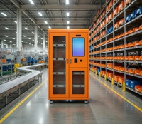 Système de gestion d'inventaire automatisé, armoire intelligente avec contrôle des outils, accès biométrique et pesage pour entrepôt