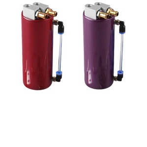 Collecteur d'huile Auso-Racing rouge universel pour systèmes de moteur de voiture tuning - Product Image 5