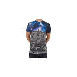 เสื้อยืดพิมพ์ลายเข้ารูปเสื้อยืดออกกำลังกายสไตล์ลำลองพิมพ์ลายเสื้อยืดแฟชั่น - Product Image 2