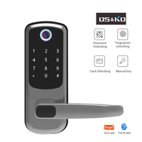 Bàn Phím Thông Minh Tuya Wifi, Khóa Cửa Vân Tay Thông Minh Bằng Mật Khẩu Điện Tử Kỹ Thuật Số Tt Sinh Trắc Học Mã Bảo Mật Vân Tay