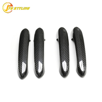 Pour BMW G80 G82 G20 G22 G30 G15 F40 F95 F90, couvre-poignée de porte en fibre de carbone sèche, 4 pièces/ensemble, protection extérieure de la poignée de porte