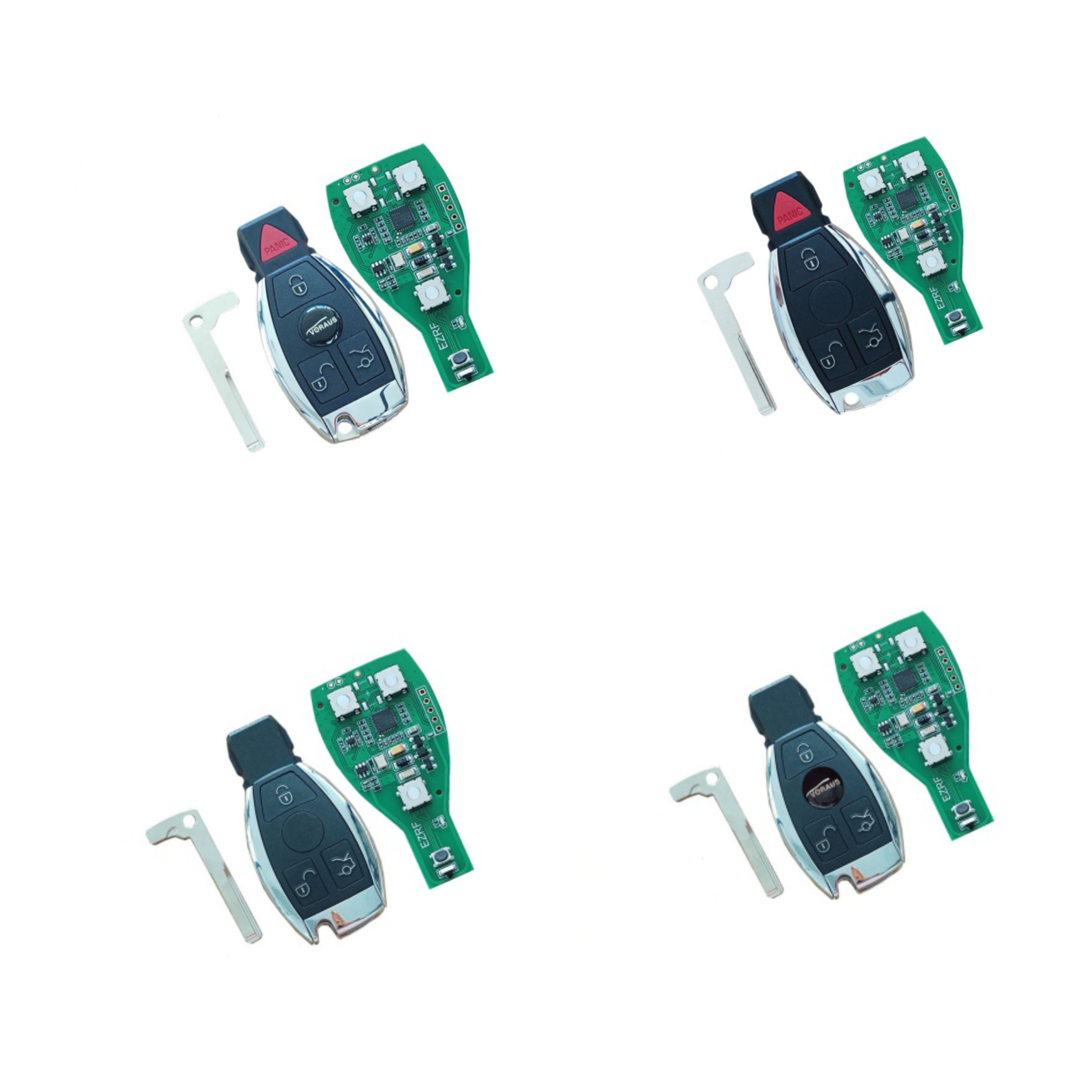 Clé Vierge Smart Key + électronique Pour Mercedes Benz - Testée NEC Et BGA, Prête à Programmer