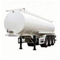 Semi-remorque citerne à carburant 420L, structure stable, semi-remorque citerne de transport de pétrole pour le marché africain