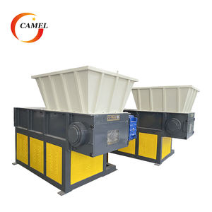 Déchiqueteur de granulés et de purges d'extrusion PE PP PVC ABS PC 500 kg/h / Déchiqueteur de plastique robuste à un seul arbre pour le recyclage - Product Image 1