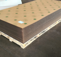 Plaques transparentes personnalisées de 1 mm, 1220*2440 mm (1,6*2,6 m), utilisées pour la découpe laser et le moulage de plaques en plastique acrylique 4x8