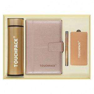 2024 Gift Set for Business Specail Notebook and Bottle Luxury Customized Gift Set for <b>Men</b> and Women Corporate Gifts - Product Image 2