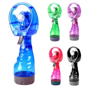 Mini Water Bottle Spray Cool Mist Fan Plastic Outdoor Travel Handheld Portable Cooling Spray Fan DH7865