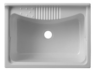 Kit de vidange pour lavabo mural en résine thermoformée, design italien moderne personnalisé, intérieur/extérieur, certifié CE européen