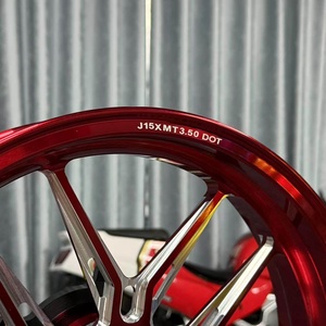 ชุดล้อหน้าและหลังอะลูมิเนียมอัลลอย CNC สำหรับ Yamaha XMAX300 และ <span class=keywords><strong>Forza</strong></span> 350 รุ่นอัพเกรด จากประเทศจีน - Product Image 4