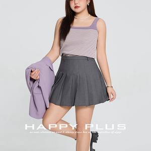 Camiseta sin mangas de punto a rayas para mujer de talla grande, rosa, negra, blanca, verde, morada, de viscosa, con etiqueta, hecha en Suzhou - Product Image 2