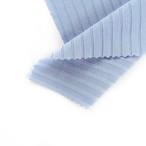 批发便宜的9*5棉触摸罗纹纺织品TELAS涤纶氨纶拉伸面料TELAS女装 - Product Image 5