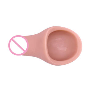 Dispositif de miction debout en gros, 2 en 1, prothèses banane en silicone pour personnes transgenres - Product Image 4