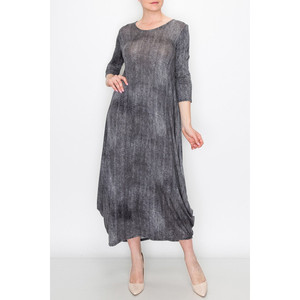 ชุดเดรสทรงบอลลูน - ลายมัดย้อม - Product Image 4