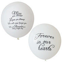 Colombe de la paix Colombe blanche Ballon en film aluminium Anniversaire blanc Funérailles Ballon en latex Ensemble de ballons d'anniversaire