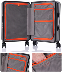 Mgob Nhà Sản Xuất Nhiều Màu 20 Inch Mang Theo Trên USB Sạc Xe Đẩy Trường Hợp Công Suất Lớn PC Chất Liệu Hành Lý Rộng Xử Lý - Product Image 6