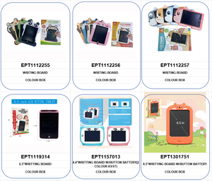 EPT mainan dolar layar Lcd kartun 9 inci, Tablet menggambar papan belajar, lukisan cerdas, bantalan menulis anak-anak, Led untuk anak-anak - Product Image 6
