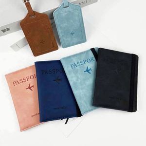 PU Passport Holder Card Storage Leather Boarding Pass Passport Holder Cross-border Travel <b>Document</b> Card Passport Holder - Product Image 3
