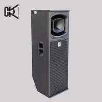 Haut-parleur haute puissance 800W à trois voies pour bars/boîtes de nuit/centres de conférence double 15 haut-parleurs