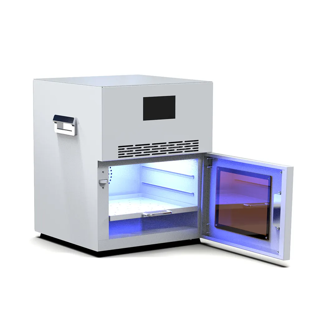 Curing Oven LED UV 800W, untuk instan lem UV perekat UV Curing Resin dengan pengontrol layar sentuh