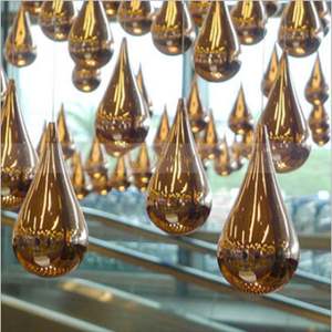 ANW072 Escultura Cinética de Viento Art Deco de Acero Inoxidable Grande, Arte Dinámico para Espacios Públicos - Product Image 4