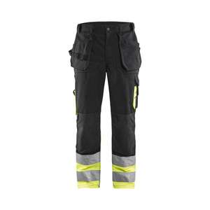 BLAKLADER - 152913709933D104 Pantalon haute visibilité Noir/Jaune-EAN 7330509372456 HI-VIS WORKWEAR - Product Image 1