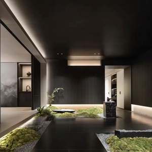 Modern Luxury Modular Wooden Furniture for Living Room Custom <b>Design</b> Fully Luxurious Cabinets for Apartments Villas Hotels - Product Image 4