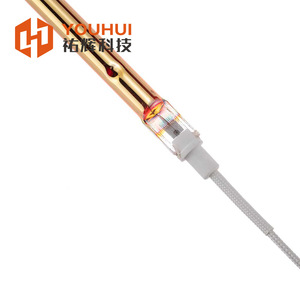 Tubo de Calefacción Infrarroja Youhui de 350 mm Totalmente Chapado en Oro para Salas de Sauna - Product Image 3