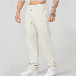 Pantalones Deportivos de Pana Estampados para Hombre, para Gimnasio y Centro de Fitness, Forro Polar, Cierre con Cordón - Product Image 2