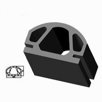 Bande de protection en PVC extrudé pour bords de bateau, amortisseur de chocs, pare-chocs marin, garniture de ponton, protection de bord de bateau