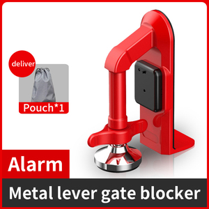 Topes de puerta de acero portátiles Dispositivo de bloqueo de seguridad de viaje para propietarios y niños Protección de cerradura de puerta de hotel - Product Image 6