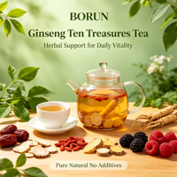 Thé aux fleurs 150g (10g*15 sachets) – Tonifie le Qi, nourrit la rate et les poumons, favorise la circulation des fluides, soulage la soif, renforce l'immunité, atténue la fatigue (pour hommes)