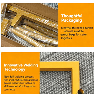 Metall-Bogenständer mit Abdeckung, Doppel-U-förmiger Rahmen für Hochzeiten, Babypartys, Geburtstage und Gartendekorationen - Product Image 6