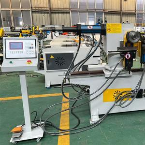 Máquina dobladora de doble cabeza de 180 ° de tubo de aluminio de tubo de acero inoxidable hidráulico de alta calidad de ° - Product Image 3