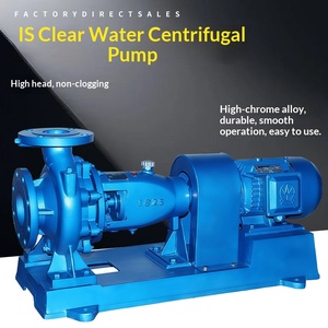 Pompe centrifuge horizontale à aspiration simple série IS pour irrigation, drainage des eaux usées et surpression de pipeline, avec ensemble de pompe diesel intégré - Product Image 6