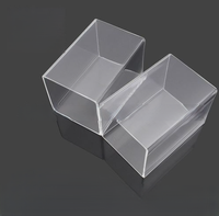 Tailles personnalisées avec coupe de précision Tubes carrés en acrylique renforcé-Tubes de qualité industrielle à haute clarté