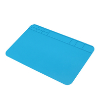Vente en gros GRD-01 tapis de soudure d'isolation antistatique haute température outil de fer à souder tapis de réparation électronique en silicone