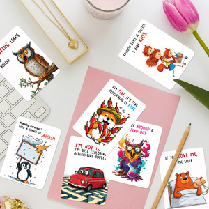 Jeu de société de puzzle en papier durable personnalisé, pratique de carte de mot de lettre d'éducation anglaise précoce pour enfants - Product Image 1