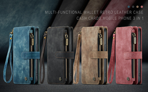 Custodia CaseMe con Ricarica Wireless per <span class=keywords><strong>iPhone</strong></span> 15 Pro, 14 Pro Max, 13, 12, <span class=keywords><strong>11</strong></span>, Xr, Xs Max, Portafoglio Intelligente con Slot per Carte - Product Image 4