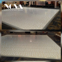 Location de piste de danse LED étoilée pour événements NOVA, décoration de mariage