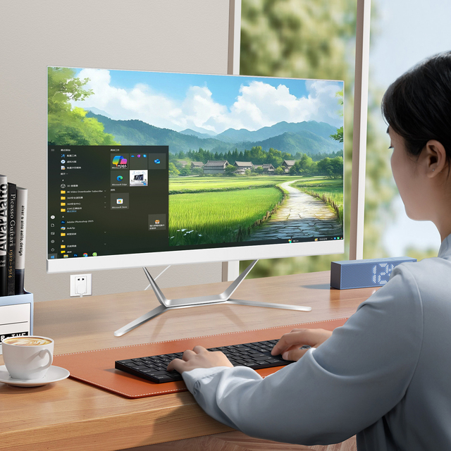 Desktop Computer Core I3 I5 I7 All in One Pc 21.5 23.8 27 Inch All in One Pc Computer
