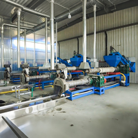 Granulateurs automatiques de plastique, ligne de lavage PP, machine de recyclage des déchets pour un recyclage durable