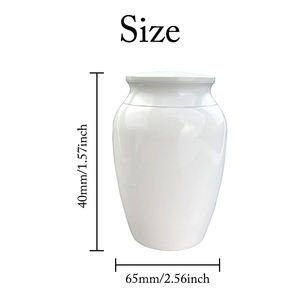 Piccole urne per ricordi di cremazione per ceneri umane Mini urna funeraria vaso commemorativo in acciaio inossidabile per persona amata-My Dad My Friend - Product Image 2