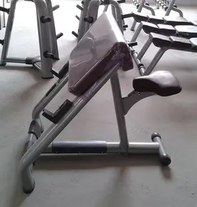 Mesin Fitness Duduk Peralatan Latihan Gym Pemanjangan Kaki Preacher Curl Bangku Berat