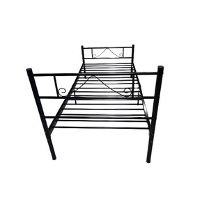 Yukai Factory <span class=keywords><strong>letto</strong></span> <span class=keywords><strong>singolo</strong></span> per mobili moderni in stile moderno camera da <span class=keywords><strong>letto</strong></span> tipo di materiale in ferro all'ingrosso DB-919 - Product Image 3