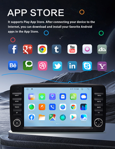 9 inch Car Player Stereo cho Mercedes Benz r-class w251 R450 R350 <span class=keywords><strong>Android</strong></span> 15 tự động không dây Carplay GPS DSP stereo 2DIN đơn vị đứng đầu - Product Image 6