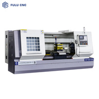 Tour horizontal CNC à lit plat de précision FULU CNC CK6180-1500, haute rigidité, pour le tournage des métaux